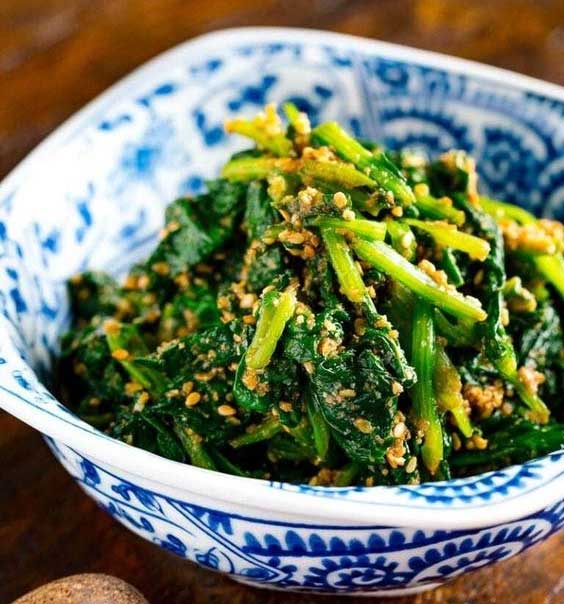Spinach is known as the "king of vegetables".