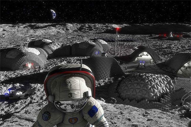 Building a base on the Moon