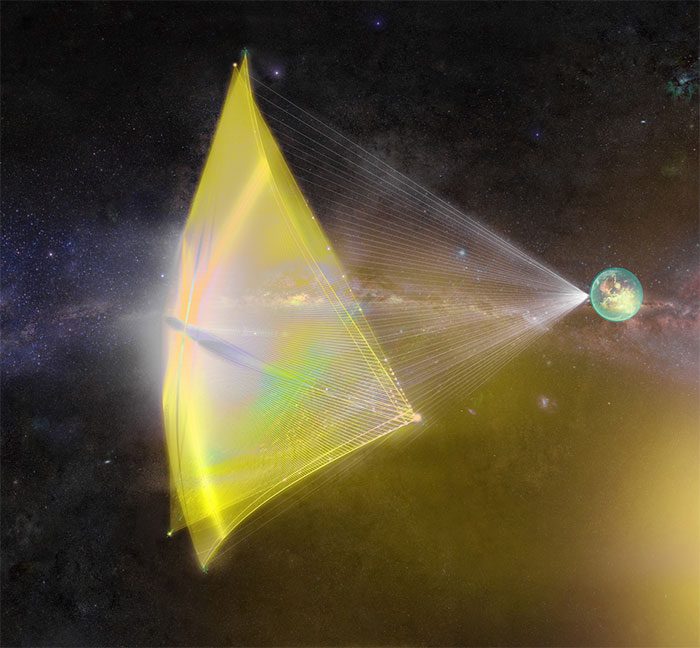 Solar sail.