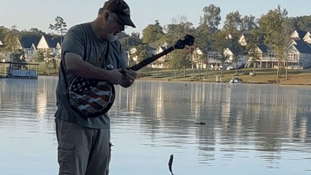 Fishing with a Banjo