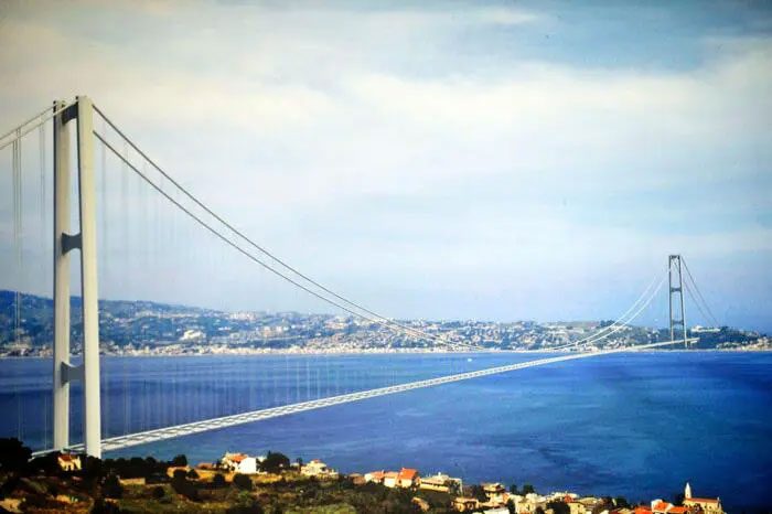 Italy is preparing to build the world's longest suspension bridge called the Messina Strait Bridge.
