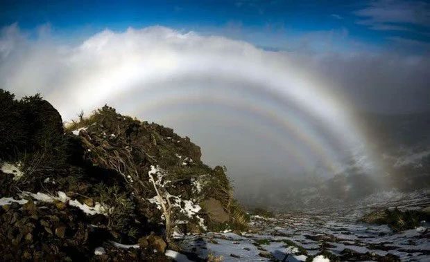 The Colorless Rainbow Phenomenon