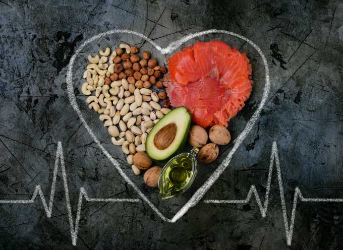 Fats from avocados and nuts are central to the Portfolio Diet.