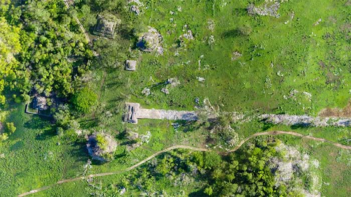 Remnants of the "White Road".