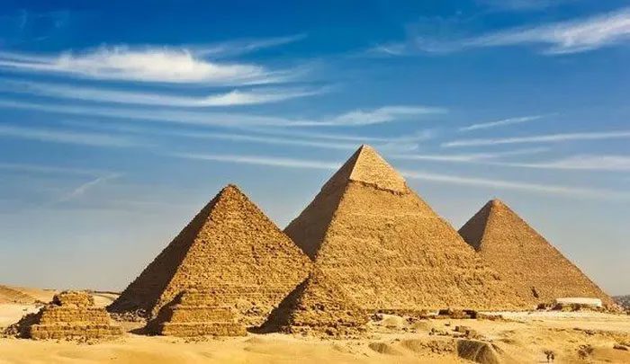 Great Pyramid of Giza.