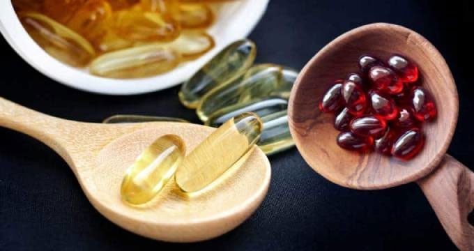 Krill oil and fish oil both contain EPA and DHA, beneficial for brain and cardiovascular health.