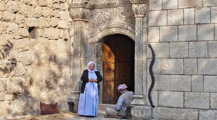 The snake is a special symbol and holds significant meaning for the Yazidi community.