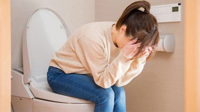 If you leave your hair down while using the restroom, the "high density" bacteria around will cling to your hair.