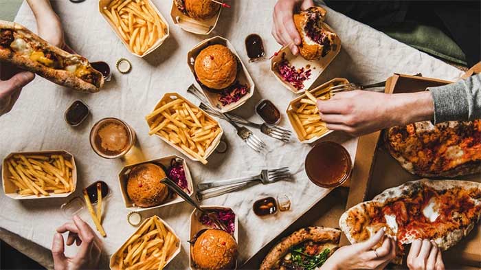 There are many harms from fast food if consumed excessively.