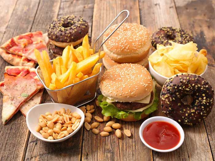 Many people have a habit of eating more fried foods when they are feeling down