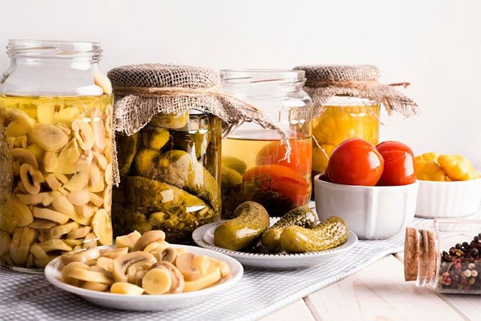 Pickled mustard greens