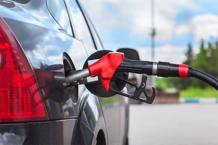 Avoid overfilling the gas tank.