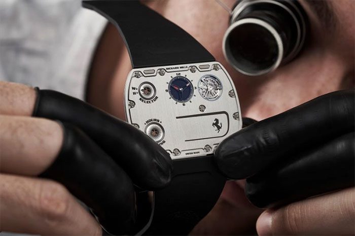 The watch took over 6,000 hours to develop and test in the lab.
