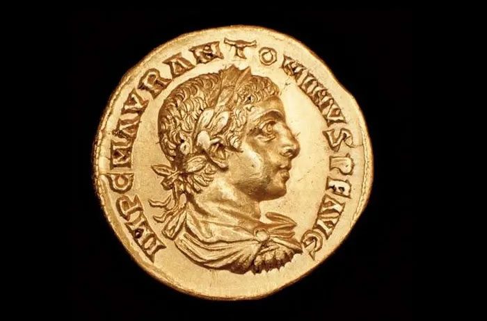 Coin minted during the reign of Emperor Elagabalus