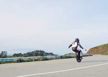 electric vehicle overcomes terrain with only one wheel from china 129651