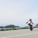electric vehicle overcomes terrain with only one wheel from china 129651