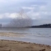 fishing on the beach man caught in scenery never seen before 129888