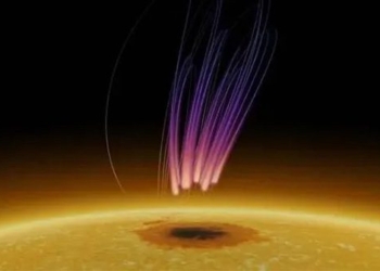 for the first time astronomers detect a sunspot on the sun 131208