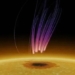 for the first time astronomers detect a sunspot on the sun 131208