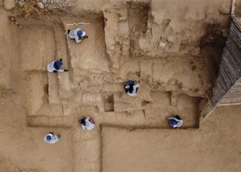 found the wall aged over 4 000 years in northern peru 129477