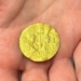 golden coin identified over 1000 years old with the face of jesus 131500