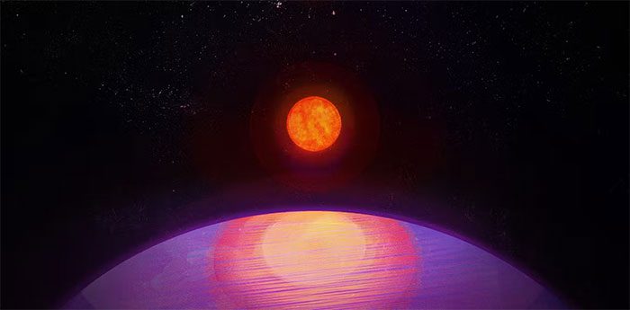 The planet orbits this star 51 light years away from the Sun