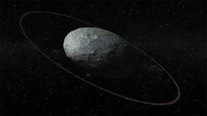 Dwarf planet Haumea