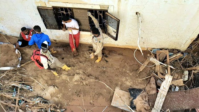 Flood death toll in Libya could reach 20,000
