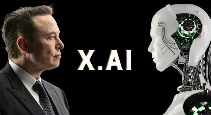 Elon Musk's xAI launches its first AI model named Grok.