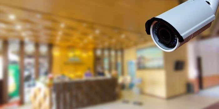 Security surveillance in hotels has reached new heights.