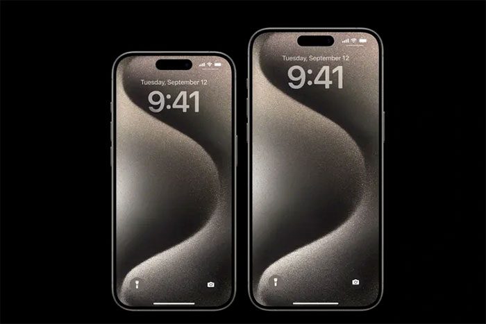 Apple maintains the screen size and overall design of the iPhone 15 Pro duo.