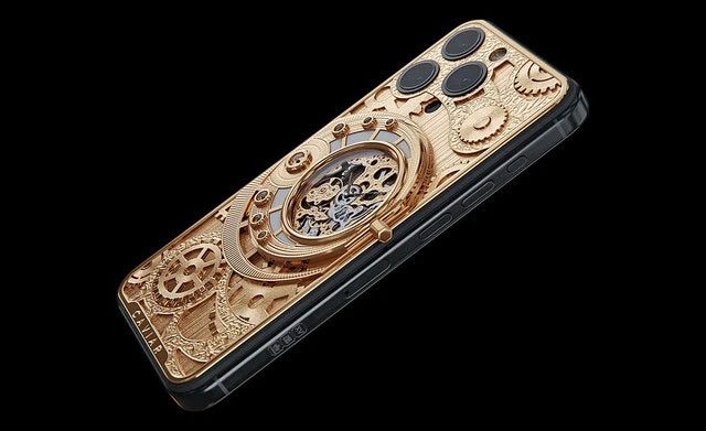 The device crafted from numerous historical artifacts from ancient to modern times