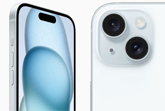 The iPhone 15 and 15 Plus are equipped with Dynamic Island displays and upgraded main cameras to 48 megapixels.