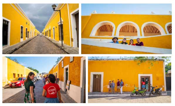Izamal is known as a town with three cultures