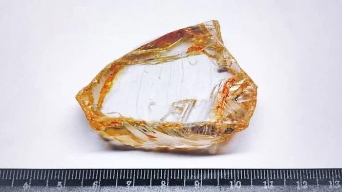 The 390.7-carat diamond discovered in the Sakha Republic, Russia on September 9.