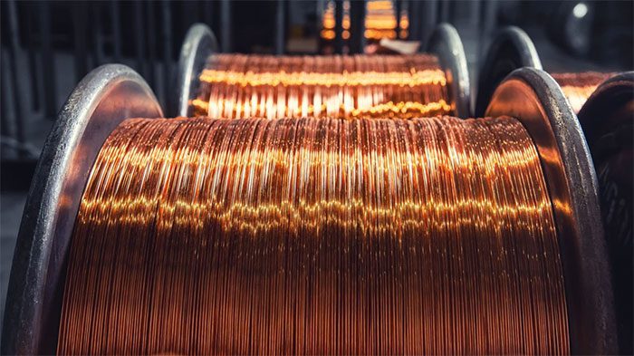 Copper plays a crucial role in green energy development.