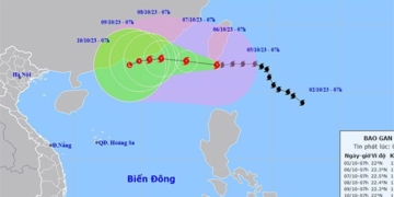koinu has entered the south china sea becoming typhoon 4 in 2023 130235