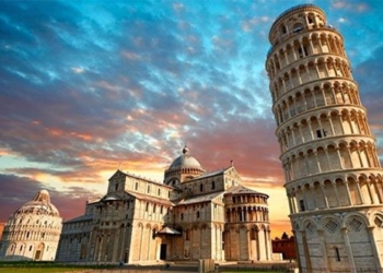 leaning pisa tower has tilted and no longer numbered 129331