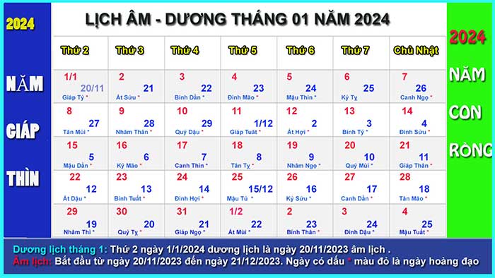 lich am duong