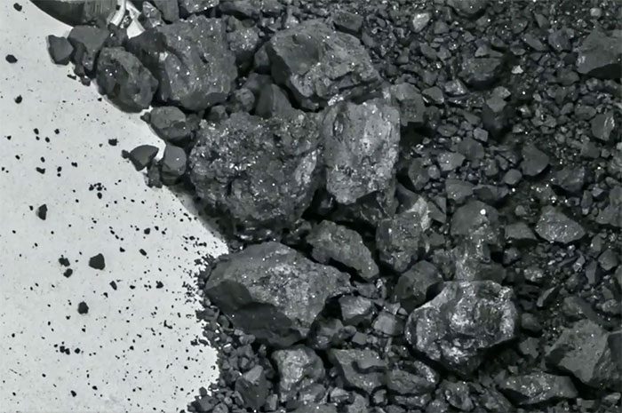 Samples from asteroid Bennu.