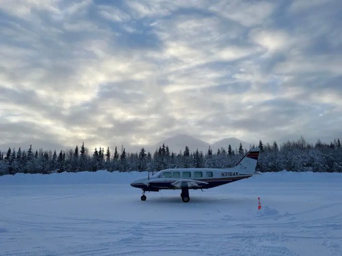 This airplane serves as a public bus, private vehicle, mail carrier, and freight transport...