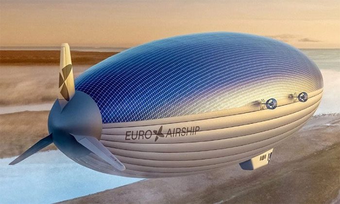 Solar Airship One will embark on a continuous journey around the world