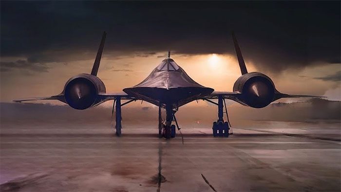 The SR-71 can reach speeds of over 3,600 km/h.