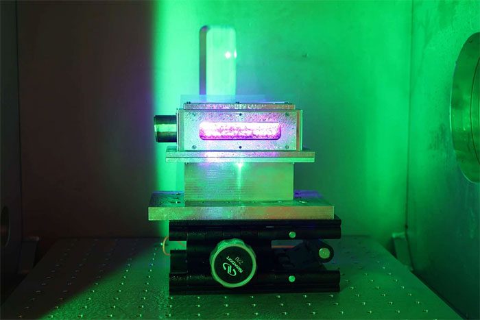 The secret to achieving such a small size is the use of nanomaterials