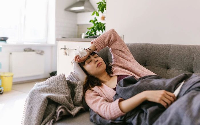 Getting enough rest is crucial for recovery when ill.