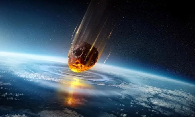 The newly discovered crater may be the result of a meteorite impact hundreds of millions of years ago.
