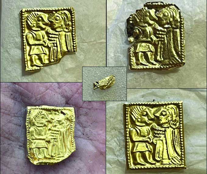Intricate Small Gold Pieces Discovered in Norway