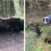 moment of the earth sinking beneath the bubble that makes both people and pets terrified 130542