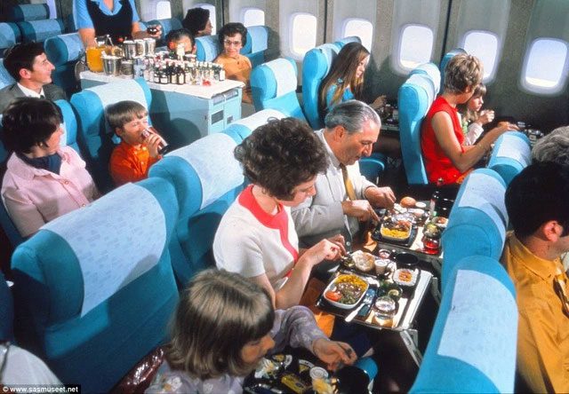 In-flight meals that are completely different from today