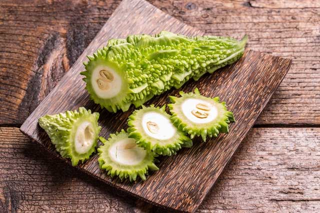 Bitter melon - a food often dubbed the "longevity elixir" of the Japanese.